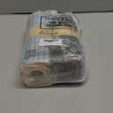 Redbaker 50 Pcs Reusable Paper Towels Paperless Reusable Cotton Cloths Toilet Absorbent Washable Paper Towels with Roll Kitchen Dishcloth for Kitchen Paperless Dishcloths(Stripe)