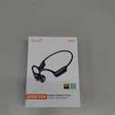 Bone Conduction Headphones - Bluetooth 6.0 Open Ear Headphones, Comfort Fit Wireless Headphones with Mic, 10hrs Playtime, IPX6 Sweatproof, Lightweight,Premium Loud Sound for Running, Sport,Travel (Black)