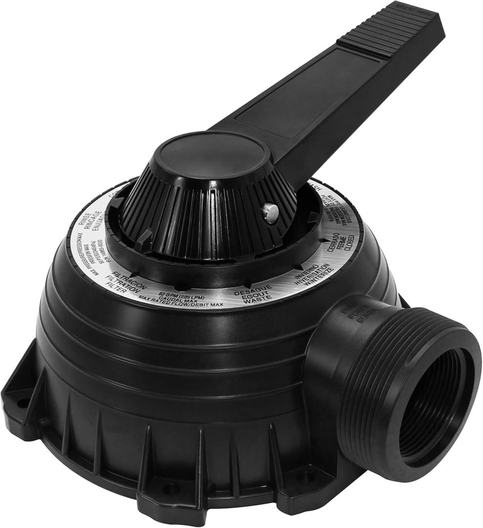 77704-0104 Plug and Cover Assembly Compatible with Sta-Rite WC112-148/A,WC112-147 Multiple Port 1-1/2-Inch Valve