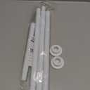 Tension Curtain Rod 30-63Inch White Shower Curtain Rods for Windows Shower Rod Adjustable Curtain Rod No Drilling Spring Curtain Rod Tension Rods for Bathroom,Closets,Doorway,kitchen