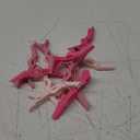 Havawish 12 Pcs Alligator Clips for Hair Styling Matte Alligator Crocodile Clips for Women Hair Sectioning(Pink)