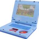 Bnineteenteam Kids Learning Education Toys, Kids Laptop Computer for Ages 3 - Blue Non Retractable Mouse