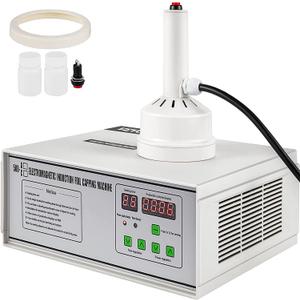 VEVOR Induction Sealer, 20mm-100mm 110V Induction Bottle Sealing Machine, Induction Sealing Machine, White Bottle Cap Sealing Machine for Bottles