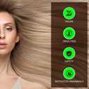 2 x Multipurpose Cold Pressed Natural Jamaican Black Castor Oil with Head Massager, 2.02 Fl Oz for Hair and Skin, Promote Hair Growth