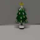 Christmas Night Lights Plug into Wall Glitter Christmas Tree Nightlights with USB/Outlet Options, Xmas Night Lights Decorative for Bedroom Living Room Kitchen Nursery Holiday Decorations Gifts (Tree) (1 Pack)