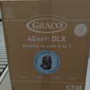 Graco 4Ever DLX 4-in-1 Baby Car Seat, Infant to Toddler Car Seat, 10 Years of Use, Rear-Facing, Forward-Facing, Highback Booster, and Backless Booster Seat Modes, Comfortable and Convenient, Charlie, Date of Manufacture 2025/09/26
