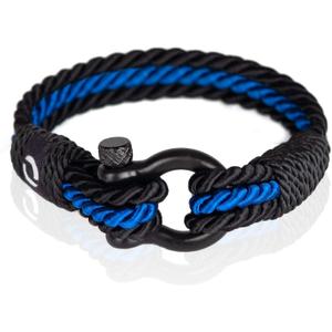 Paracord Bracelet for Men - Twisted Rope Bracelets for Men, Handmade Mens Bracelets Jewelry, Boyfriend Gifts Birthday, Pulseras Para Hombres, Men's Bracelet Gifts for Son (8, RoyalBlue)