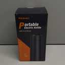 Travel Kettle, Dual Voltage Portable Electric Kettle 110V-220V-240V Smart Small Water Boiler for Tea & Coffee, 316 Stainless Steel, 6 Temperature Control and LCD Display, for Global Use (370ML)