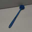 Bendable Long Handled Silicone Body Brush & Hair Scrubber - Bath Shower Back Brush, Shampoo Hair & Scalp Massager, Back Scrubber for Shower (Blue Sapphire)