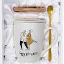 AW BRIDAL Retirement Coffee Mug Gifts+50th Anniversary Coffee Mug Set of 2
