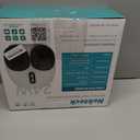 Nekteck Shiatsu Foot Massager Machine with Soothing Heat, FSA Eligible Air Compression Deep Kneading Therapy, HSA Massage Tools Improve Blood Circulation Foot Wellness, Fits Size Up to US 11 (Beige (Regular))