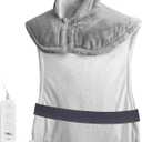 King Size Heating Pad Fast-Heating Technology for Back/Waist/Shoulder/Neck Pain and Cramps Relief - Moist and Dry Heat Therapy with Auto-Off 26"X38" Hot Heated Pad by GOQOTOMO PJH-King (1 Count (Pack of 1))