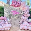 Sugoiti 24Pcs Silver Shimmer Wall, 12 * 12 inch Panels Backdrop Decoration Shiny Sequins Photo Background for Balloon Garland Arch Kit Birthday Wedding Engagement Baby Shower Party Supplies