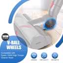 Ball Wheel Parts Compatible with Dyson Vacuum Cleaner Wheels Compatible with Dyson V11 V15 SV14 SV15 SV16 SV29 Vacuum Cleaner Head Wheels Replacement parts, for V10 Old Motorhead Wheel Replacement