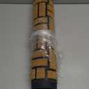 MATALL Front Door Mat Outside Entrance - 36x17 Inches Coir-Like Yellow Welcome Matt, Dirt-Trapping Non-Slip Low-Profile Indoor and Outdoor Mat for Patio, Porch, or Backyard