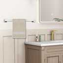 JOPOFI Towel Bar - 23.6 Inch Bathroom Towel Holder - Brushed Nickel