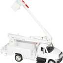 International 4200 Line Maintenance Service Truck White Long Haul Trucker Series 1/43 Diecast Model by New Ray