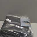 Gorpche Patio Furniture Set - Waterproof, Heavy Duty Outdoor Couch & Sectional Sofa Cover - Table & Chair Cover - Curved, 90" L x 62" D x 28" H, Grey & Black