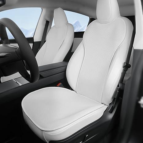 Front Seat Cover for Tesla Model Y Juniper (Launch) Seat Cushion - Protects Your Teslas Seats - Car Seat Bottom Protector for Tesla Model 3/Y/X/S 2017-2025 Accessories, Black
