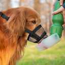 Flintstone Muzzle for Large Sized Dog Soft Air Mesh Breathable Dog Mouth Guard | Muzzl to Prevent Biting Chewing | No Bark Muzle XX-L 11.5-16