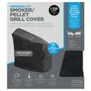 Mr. Bar-B-Q Large Universal Fit Smoker & Pellet Grill Cover with Heavy Duty Waterproof Patio Outdoor Barbeque BBQ Smoker and Pellet Cover