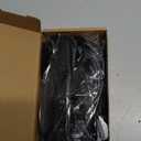 Long Braided Ponytail Extension with Hair Tie Wrap Around Straight Hair Extension Ponytail 34 Inches Natural Soft Synthetic Hairpiece for Women Daily Weddings Parties and Festivals Wear 150 Gram Black