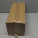 Calenzana 12x4x3 Shipping Boxes Set of 40, White Corrugated Cardboard Box for Mailing Packing Gifts Small Business