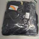 Baby Boys Thicken Winter Coat Toddler Girls Fleece Warm Hooded Jacket Clothes (Black)