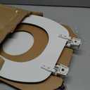 Bemis 1400TTA Economy Durable Wood Toilet Seat, Made in USA, Elongated, White
