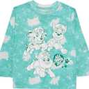 Nickelodeon Paw Patrol Long Sleeve Tees 3 Pack, Paw Patrol Long Sleeve T-Shirt 3-Pack Bundle Set for Boys (Blue)