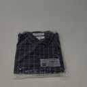 Amazon Essentials Mens Regular-Fit Long-Sleeve Casual Poplin Shirt (XX-Large, Navy Windowpane)