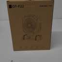 Portable Misting Fan, Cooling Mist Fans, 20000mAh USB Rechargeable Battery Powered Fan with Mister, 250mL Water Tank & LED Lantern, for Home Desk, Bedroom, Office, Outdoor & Indoor Use