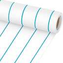 Lined Bulletin Board Paper Roll Composition Notebook Bulletin Board Background Not Easy to Fade Decorations Gift Wrapping Wallpaper for Back to School Poster Arts Crafts Classroom Supply 15.8inx20ft, 240.9" x 15.8"