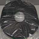 5 STARS UNITED Donut Pillow Hemorrhoid Tailbone Cushion  Large Floor Cushion for Pain Relief  Coccyx, Prostate, Sciatica, Pelvic Floor, Pressure Sores, Pregnancy, Postpartum Recovery, Black