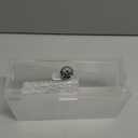 Refrigerator Medicine Lock Box with Keys and Mounting Hardware 8 x 4.5 x 3 Inch Wall Mount Locking Medicine Box Clear Acrylic Wall Cabinet, First Aid Kit for Emergencies Home Use