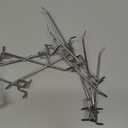 50 Pcs 6 Length Metal Pegboard Hooks with Rubber Tipped, Peg Hooks Peg Board Assorories for Peg Boards Shelving Hooks