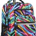 J World New York Sundance Rolling Backpack Girl Boy Roller Bookbag, Quantum, 20 Inch (Multicolor)