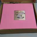 potricher Linen Hardcover Photo Album 4x6 1000 Photos Large Capacity for Family Wedding Anniversary Baby Vacation (Pink, 1000 Pockets)