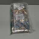 BUAEL Boho Throw Pillow Covers 24x24 inch Set of 2,Boho Vintage Carpet Pattern Antique Ethnic Decor Double Sided Pattern Cushion Cover Soft Pillow Case Living Sofa Room Bed Square Pillow Cover