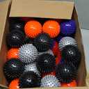 Liliful 36 Pcs Spiky Massage Balls for Feet, Back, Hand Massage Roller Squeeze Balls Plantar Fasciitis Ball Bulk for Foot Hand Trainer Therapy, 10 Colors 3 Inch Multipack