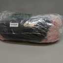 WNPETHOME Calming Dog Bed Cat Bed Donut, Faux Fur Pet Bed Self-Warming Donut Cuddler, Comfortable Round Plush Dog Beds (20 x 20 x 8 Inch, Light Pink)