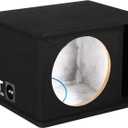 CT Sounds CT1X12 Single 12 Kerf Port Universal-Fit Car Subwoofer Box