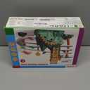 Dinosaur Climbing Slide Stair Toy for Toddlers Aged 3 4 5 6 7 8 - Racing Track Game Set, Sliding Car Toy, Dinosaur Themed with Light and Music, Birthday Dinosaur Gifts for Boys Girls Kids