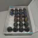 21 Pcs Large Hatching Dinosaur Eggs Easter Party Favors, Easter Egg Filled Toys for Kids Toddlers Grow in Water Dinos Egg Science Kits, Goodie Bag Stuffers, Classroom Prizes, Easter Basket Stuffers (Black)