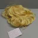 Women Blonde Beehive Wig Long Curly Wavy Bouffant Heat Resistant Synthetic Hair wigs for Womens Vintage Costume Cosplay Halloween Party (One Size)