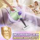 1050W Powerful Steam Cleaner with 9pcs Accessories & Safety Lock, Quick Heating Pressurized Handheld Steam Cleaner for Home, Multi-Surface Steamer Cleaner for Car, Window, Bathroom, Grout and More