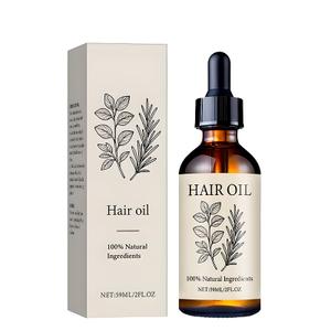 Organic Hair Growth Oil with Herbal Infusion, Natural Scalp Treatment for Thinning Hair & Edges, Nourishing Botanical Oil for Dry Scalp, All Hair Types 