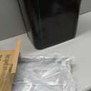 Insputer Double 40QT Pull Out Trash Can Under Cabinet, Heavy Duty Under Sink Garbage Bin Kit with Soft-Close Slides for Kitchen, Laundry, Requires Minimum Cabinets Opening 18" W X 24" D (Silver)