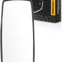 For Freightliner M2 106 2004-2016 Mirror Glass Driver OR Passenger Side | Single Piece | Non-Heated | w/Backing Plate | Flat Glass Type | Performance-HD
