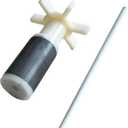 Magnetic Impeller for Fluval 306, Replacement Part for Fluval 306 External Canister Filter for Aquariums, A-20153 Impeller with Ceramic Shaft (for 306)